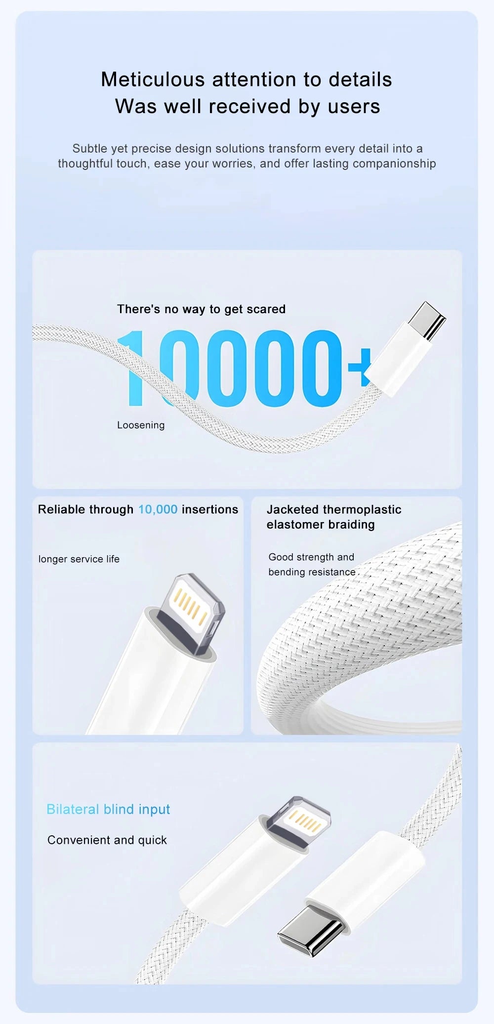 PD 30W Fast Charger For iPhone 14 13 12 11 X XR XS 8 Pro Max Plus Mini iPad Air Fast Charging Cable USB C to Lightning Durable B