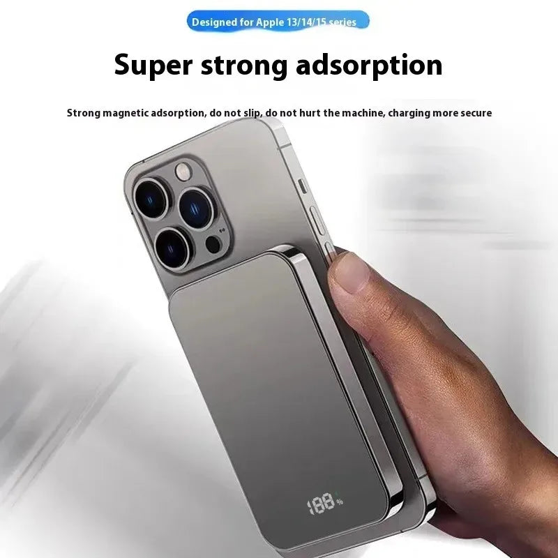 Magnetic Power Bank 20000mAh Magnetic Wireless Phone Charger External Battery PowerBanks Fast Charging For iPhone 17